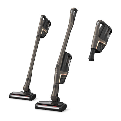 Miele Triflex HX2 Pro Self-Standing Cordless Stick Vacuum Cleaner, 120 min runtime, Infinity Grey PearlFinish / Rose Gold